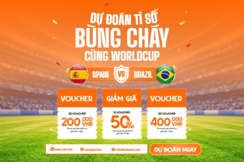 Ưu đãi kép bùng cháy cùng Worldcup