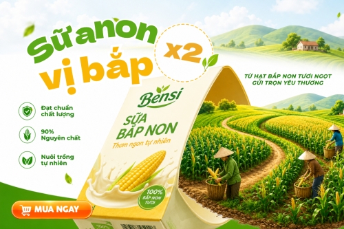 Sữa non X2 vị bắp