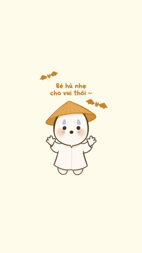 Halloween, lễ hội ma quái, sự kiện, event, dễ thương, cute, chibi, hoạt hình, cartoon