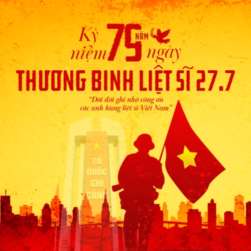 Kỷ niệm 79 năm ngày Thương binh liệt sĩ 27.7