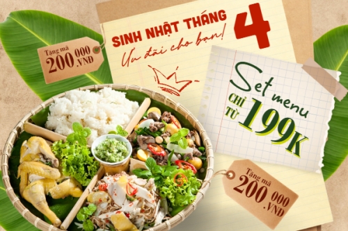 Giảm giá sinh nhật