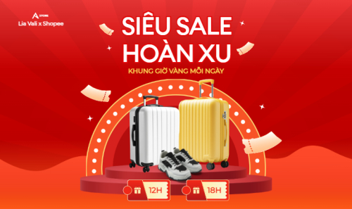 Giảm giá, sale, vali, phụ kiện, thời trang, fashion, du lịch, travel