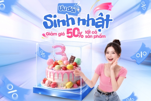 Giảm gá sinh nhật