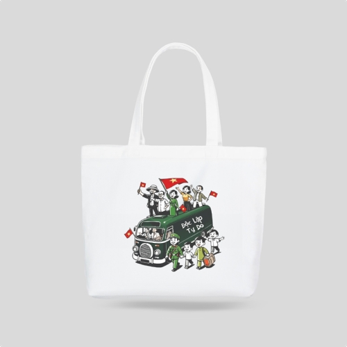 Mẫu thiết kế Túi canvas Độc lập tự do