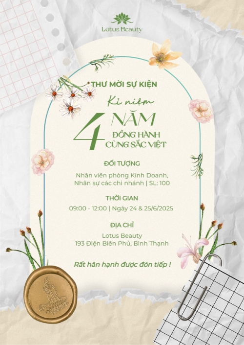 Spa, beauty, làm đẹp, thẩm mỹ, wedding, sự kiện, event, hoa lá, hiện đại, sang trọng, modern