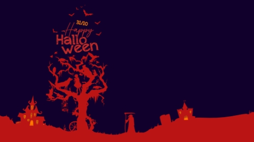 Halloween, lễ hội ma quái, sự kiện, event, dễ thương, cute, chibi, hoạt hình, cartoon