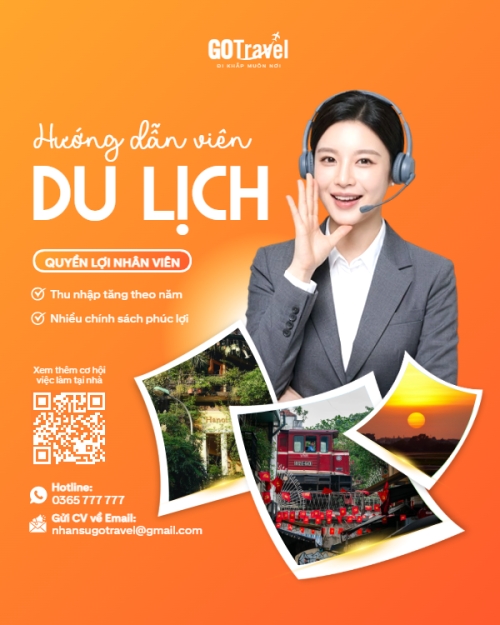 Tuyển dụng hướng dẫn viên du lịch