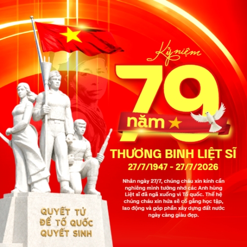 Kỷ niệm 79 năm ngày Thương binh liệt sĩ 27.7