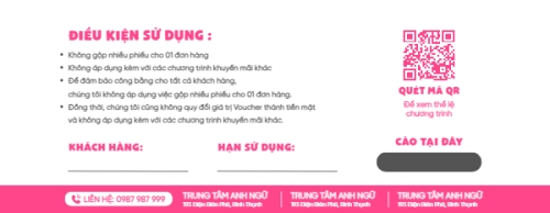 Gift voucher dành cho tân sinh viên — 2