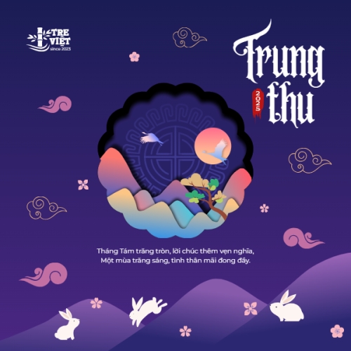 Trung thu, Tết Đoàn Viên, mid-autumn festival, sự kiện, event, dễ thương, cute, chibi, hoạt hình, cartoon