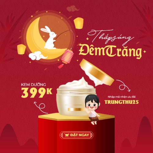 Trung thu, Tết Đoàn Viên, mid-autumn festival, sự kiện, event, lễ hội, festival, mỹ phẩm, beauty, làm đẹp, sale, giảm giá, dễ thương, cute