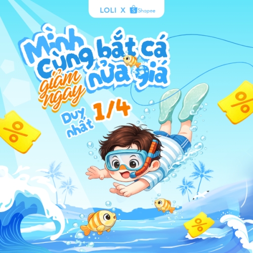 Mình cùng bắt cá giảm ngay nửa giá