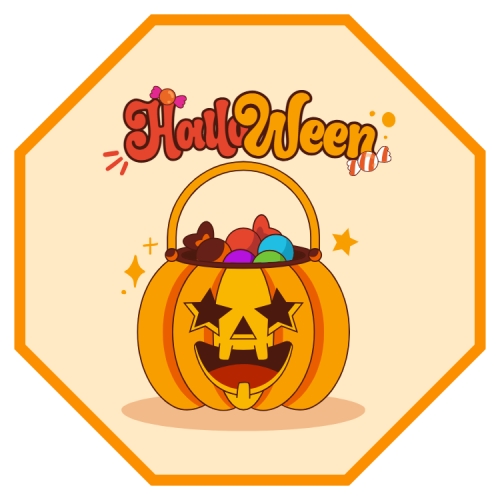 Halloween, lễ hội ma quái, sự kiện, event, giáo dục, education, dễ thương, cute, chibi, hoạt hình, cartoon