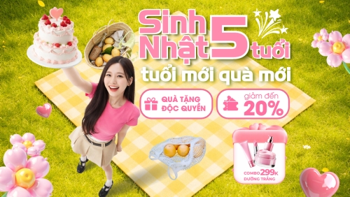 Giảm giá sinh nhật