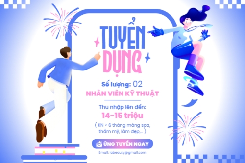 Tuyển dụng kỹ thuật viên