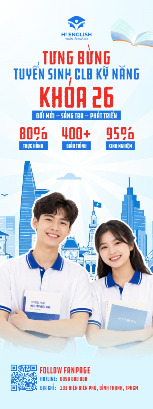 Tưng bừng tuyển sinh CLB Kỹ năng