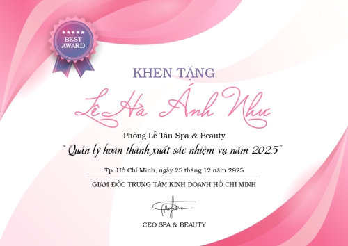 Spa, beauty, làm đẹp, thẩm mỹ, giáo dục, education, sự kiện, event