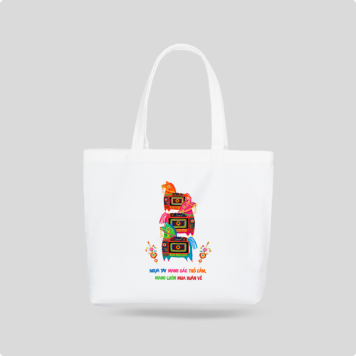 Ngựa Tày mang sắc thổ cẩm