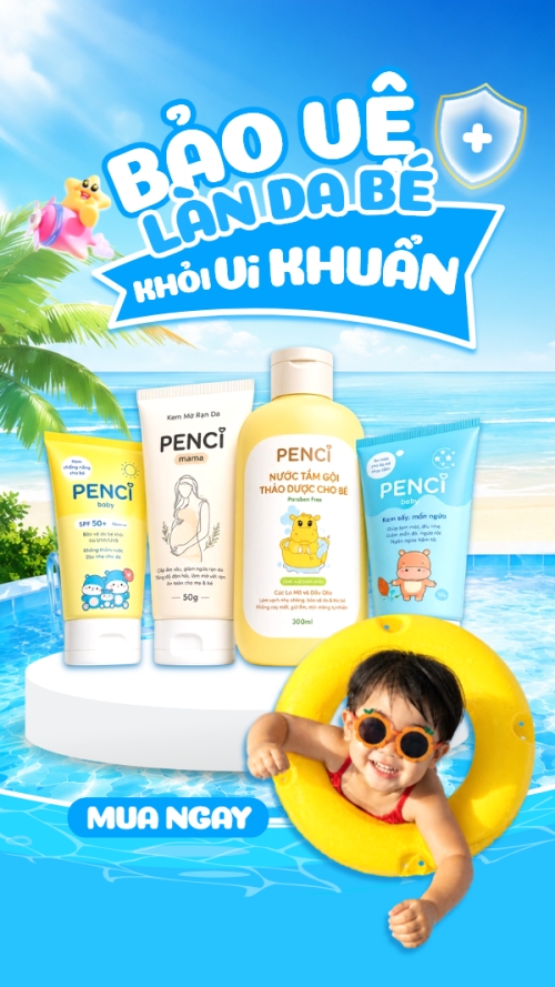Bảo vệ làn da bé khỏi vi khuẩn