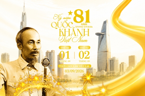 Kỷ niệm 81 năm ngày Quốc khánh Việt Nam