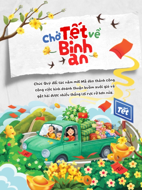 Chở Tết về chở Bình an