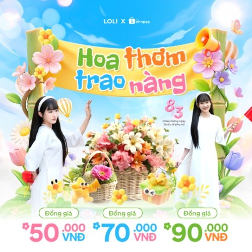 Hoa thơm trao nàng