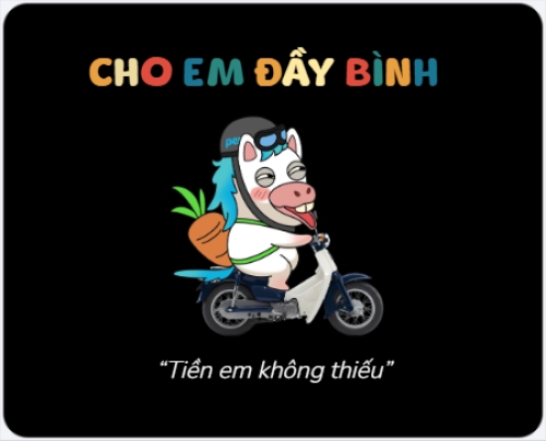 Cho em đầy bình!!