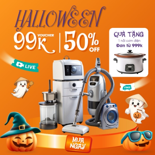 Halloween, lễ hội ma quái, sự kiện, event, công nghệ, technology, điện tử, electronic, dễ thương, cute, chibi, hoạt hình, cartoon
