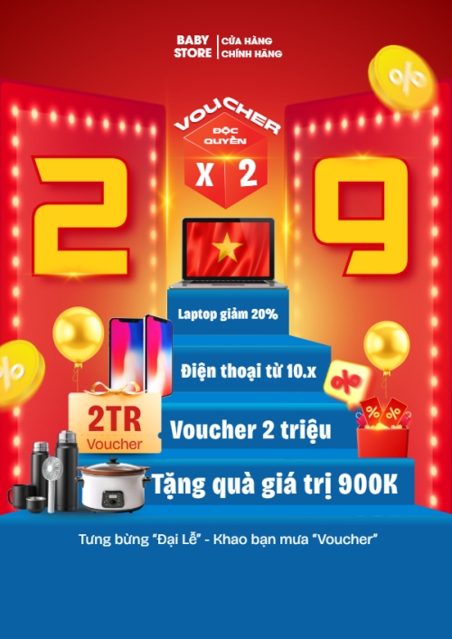2/9, Quốc Khánh, lễ hội, Việt Nam, làm đẹp, spa, beauty, thẩm mỹ, skincare, hiện đại, modern