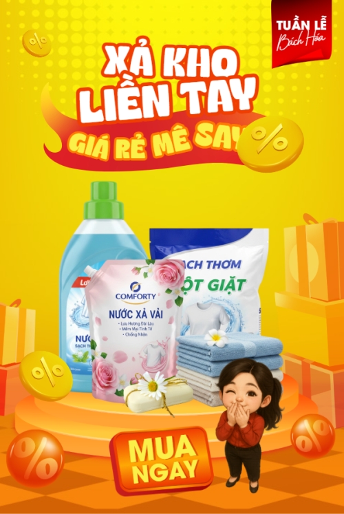 Xả kho liền tay giá rẻ mê say