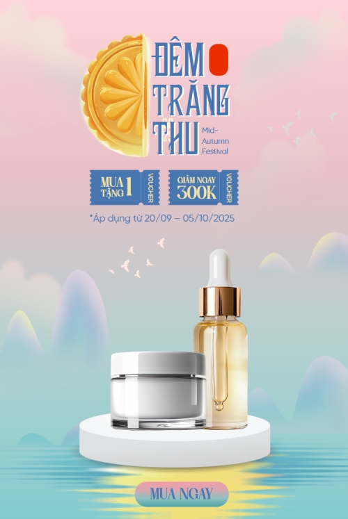 Trung thu, Tết Đoàn Viên, mid-autumn festival, sự kiện, event, lễ hội, festival, mỹ phẩm, beauty, làm đẹp, sale, giảm giá, dễ thương, cute