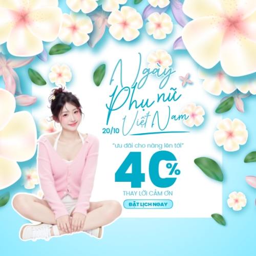 20/10, Ngày phụ nữ Việt Nam, Vietnamese Women's Day, phụ nữ, sự kiện, event, mỹ phẩm, làm đẹp, beauty, hiện đại, modern