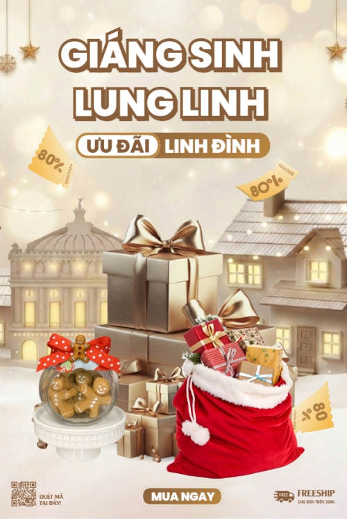 Giáng sinh lung linh ưu đãi linh đình