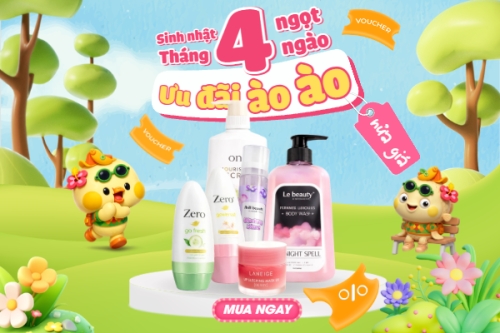 Giảm giá sinh nhật
