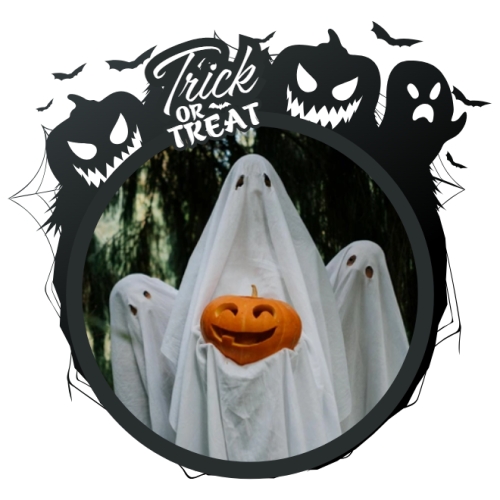 Halloween, lễ hội ma quái, sự kiện, event, dễ thương, cute, chibi, hoạt hình, cartoon