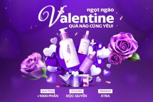 Valentine ngọt ngào quà nào cũng yêu