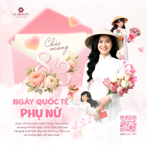 Chúc mừng ngày Quốc tế phụ nữ 8/3