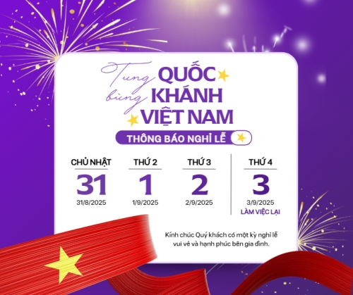 2/9, Quốc Khánh, lễ hội, thông báo, lịch nghỉ, Việt Nam, sự kiện, event, hiện đại, modern