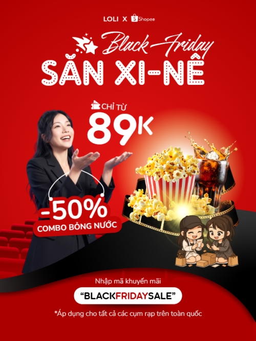 Black Friday săn xi-nê