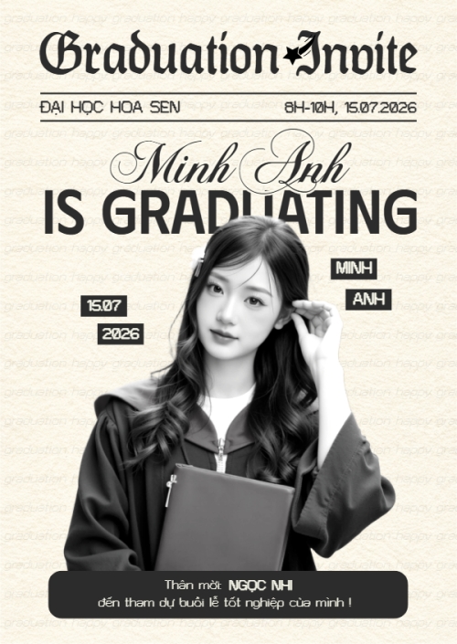 Graduation Invite