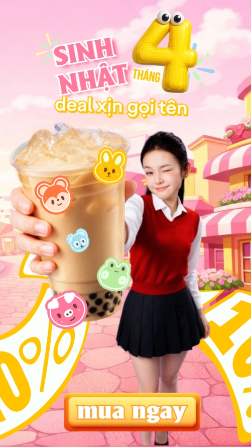 Giảm giá sinh nhật