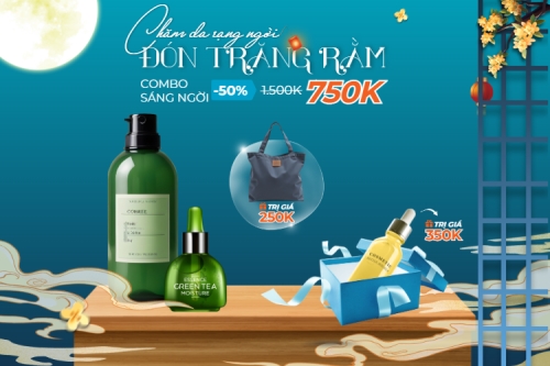 Trung thu, Tết Đoàn Viên, mid-autumn festival, sự kiện, event, lễ hội, festival, mỹ phẩm, beauty, làm đẹp, sale, giảm giá, hiện đại, modern