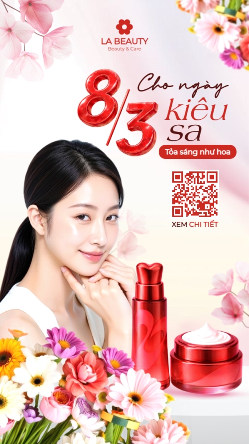 Cho ngày 8/3 kiêu sa tỏa sáng như hoa