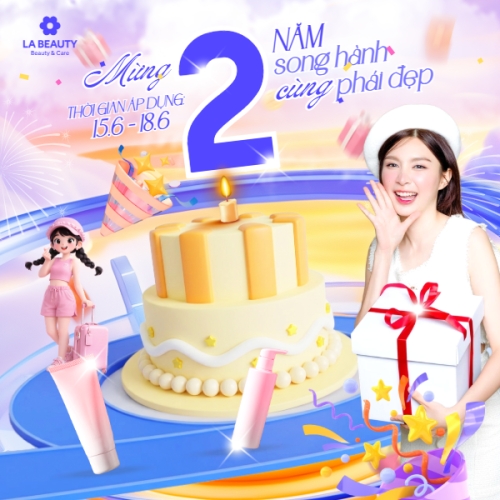 Mừng 2 năm song hành cùng phái đẹp
