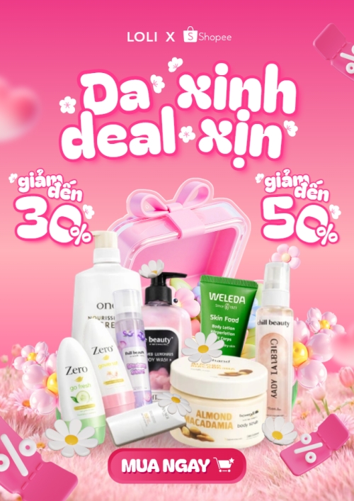 Da xinh deal xịn