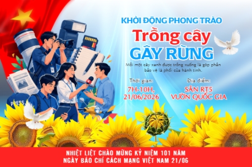 Nhiệt liệt chào mừng ngày Báo chí Cách mạng Việt Nam 21/6