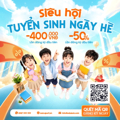 Siêu hội tuyển sinh ngày hè