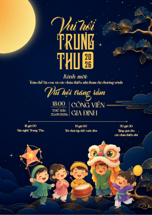 Vui hội trung thu