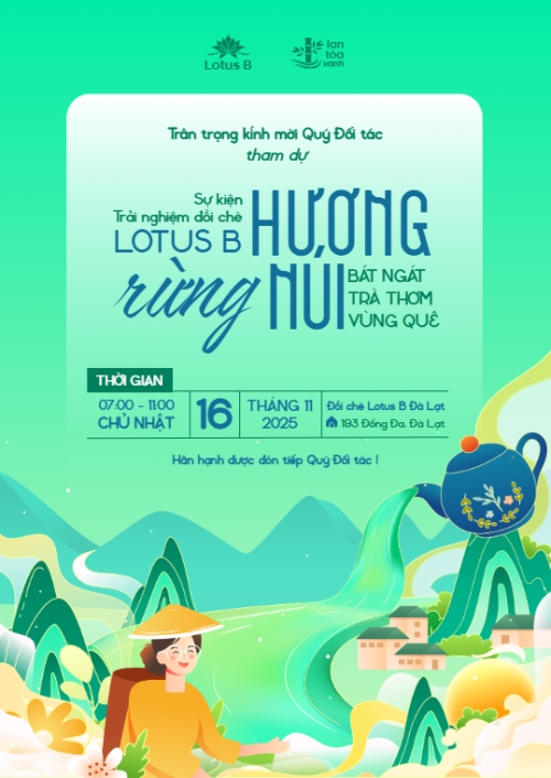 Trà, ẩm thực, food, drink, sự kiện, event, trải nghiệm, du lịch, travel, hiện đại, modern