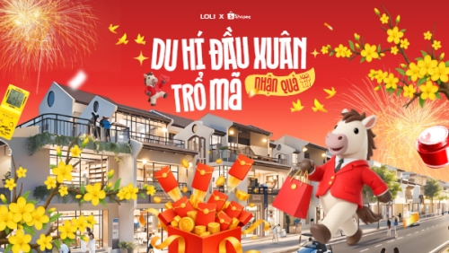 Du hí đầu xuân nhận quà trổ mã